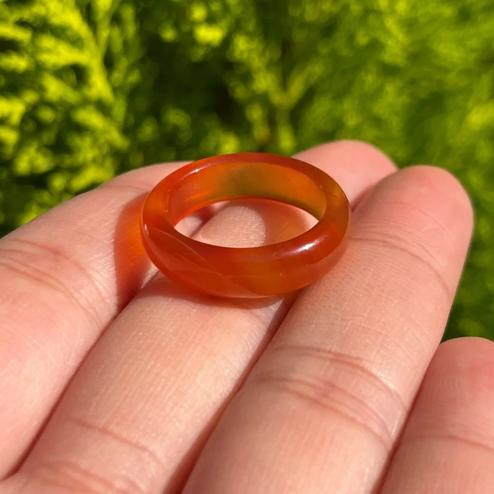 Size 6.5‎ carnelian ring